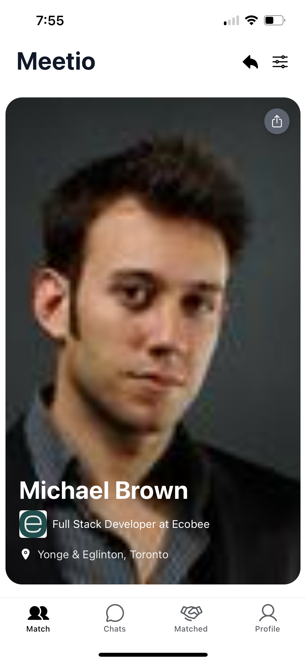 Meeetio App Screenshot